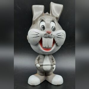 Vintage Bugs Bunny Talking Pull-String Chatter Chum Toy 1976 Mattel Warner Works